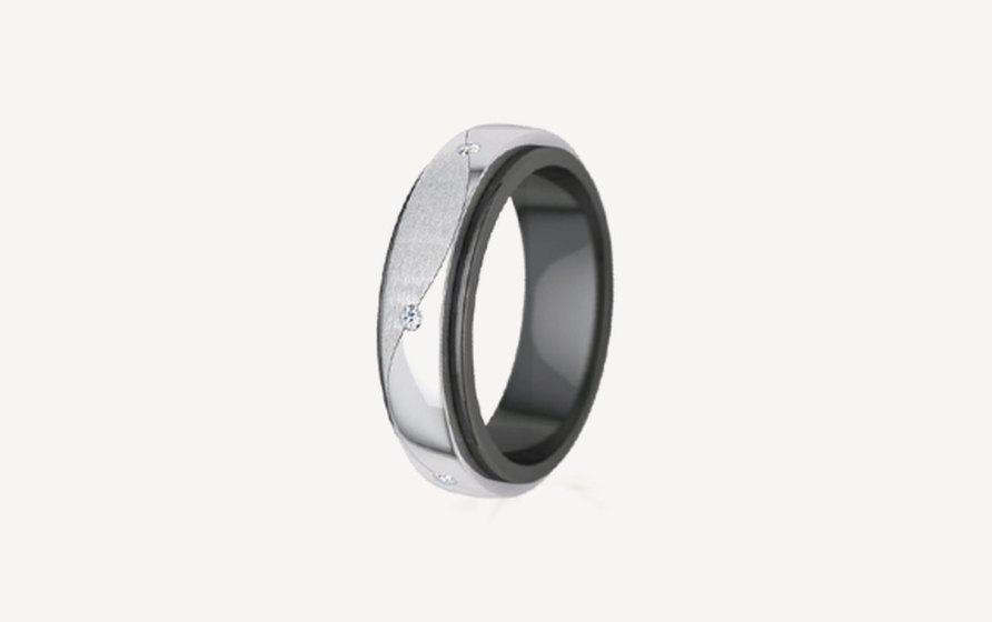 結婚對戒・金屬表面修改修改後:修改金屬表面材質細節